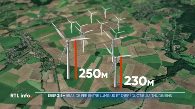 Le vieux projet éolien de Florenchamps fait l'objet d'une nouvelle enquête publique après le dépôt d'une huitième demande de permis introduite par Luminus. 6 communes sont concernées par l'implantation de 11 mâts éoliens de 230 à 250 mètres de haut, soit le 2e parc du fournisseur d'énergie.