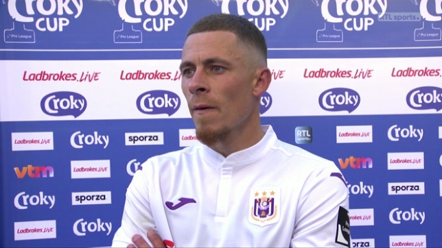 Anderlecht s'est incliné en finale de la Coupe de Belgique face à Bruges (2-1). Une défaite qui fait mal, comme l'explique Thorgan Hazard en interview d'après-match.