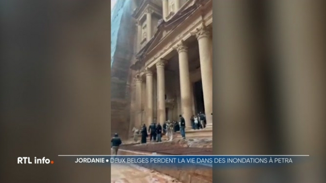 Une touriste belge et son fils sont décédés dans une inondation en Jordanie