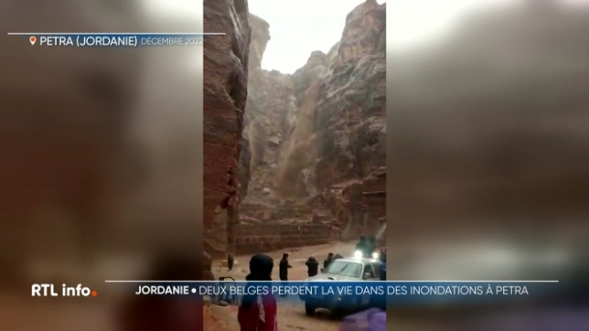 Une touriste belge et son fils sont décédés dans une inondation en Jordanie