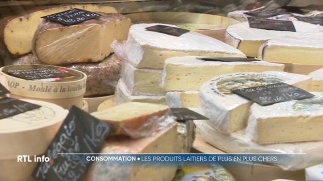 Testachats note une baisse moyenne de 6 % des prix des produits laitiers entre juin 2022 et avril 2025. Cependant, certains fromages, notamment les fromages jeunes, et le lait demi-écrémé ont vu leur prix augmenter. Ces hausses sont expliquées par des facteurs de production.