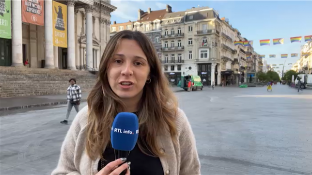 Duplex de Vany Esposito et explications de la porte-parole de la police de Bruxelles-Capitale-Ixelles Ilse Van De Keere.