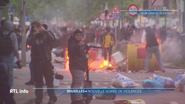 Des incidents ont encore eu lieu hier soir, au lendemain des violences en marge de la finale de la Coupe de Belgique de football. Des appels à manifester contre le racisme et la violence de certains supporters du Club de Bruges avaient été lancés. Mais des casseurs se sont mêlés à la manifestation.