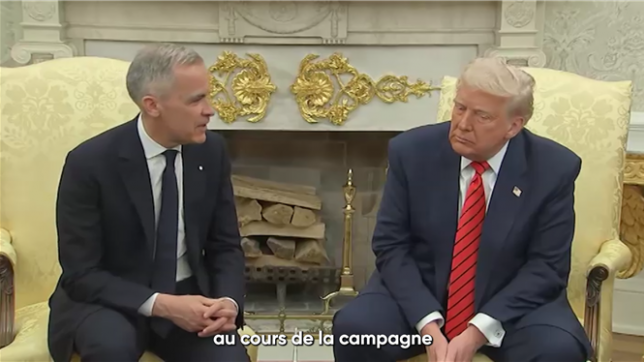 Le nouveau Premier ministre canadien Mark Carney a assuré mardi que son pays ne serait jamais à vendre, lors de sa rencontre à la Maison Blanche avec Donald Trump qui, au contraire, voit la possibilité d'un merveilleux mariage si les Etats-Unis annexent leur voisin du nord.