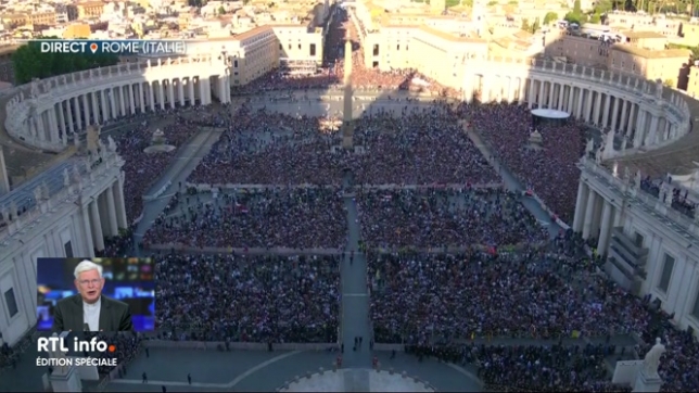 Christophe Giltay et Tommy Scholtès évoquent l'élection du nouveau pape