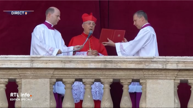 Habemus Papam: le nom du nouveau pape est connu.