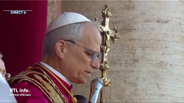Les premiers mots du nouveau pape