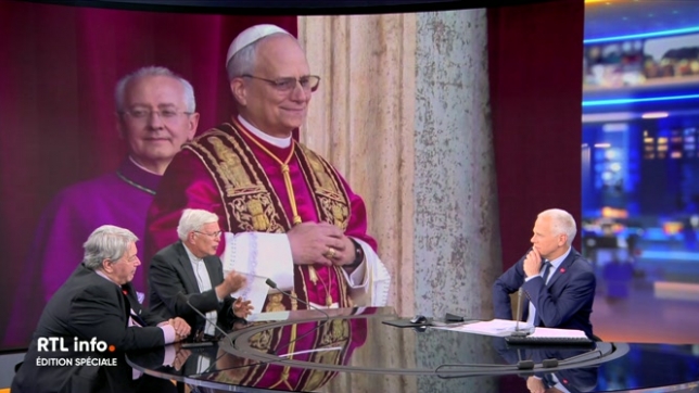 De la fumée blanche s'est échappée jeudi à 18 h 08 de la chapelle Sixtine au Vatican, annonçant l'élection d'un nouveau pape par les 133 cardinaux électeurs réunis en conclave depuis hier après-midi. Le point en plateau avec Tommy Scholtès, porte-parole des évêques de Belgique et Christophe Giltay.