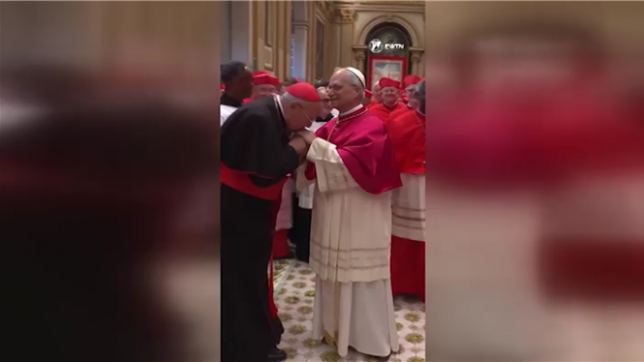 Des images tournées par smartphone hier.