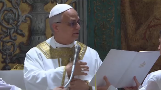 L'Américain Robert Francis Prevost, 69 ans, célèbre une messe privée avec les cardinaux dans la chapelle Sixtine  avant une série de rendez-vous lors desquels ses paroles et ses gestes seront scrutés.
