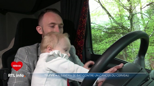 La grande soirée du Télévie, c'est donc pour demain. Plus que jamais, il est bon de rappeler l'importance de la recherche pour des milliers de patients qui se battent contre le cancer. Comme Aléandra, âgée de 3 ans. Elle a participé à une activité qui a réuni plus d'une centaine de camionneurs.