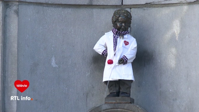 Le cœur du Télévie va battre partout en Belgique, même dans les quartiers touristiques.
 Notre célèbre Ketje de Bruxelles a revêtu le costume de chercheur du Télévie pour mettre à l'honneur ces hommes et ces femmes qui, chaque jour, font progresser la lutte contre la maladie.