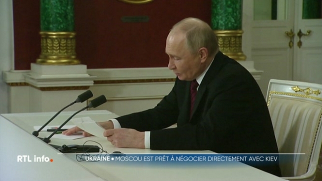 Poutine propose des négociations directes entre l'Ukraine et la Russie