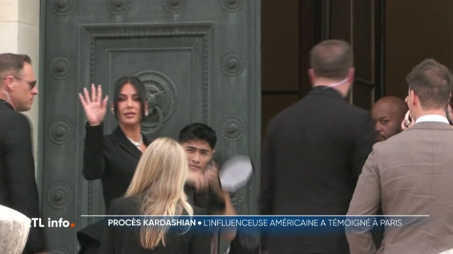 A Paris, Kim Kardashian a témoigné cet après-midi au procès de ses agresseurs