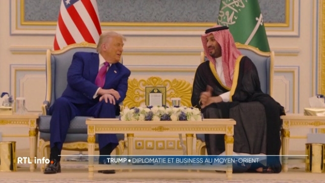 Trump est arrivé en Arabie saoudite pour entamer une tournée dans le Golfe