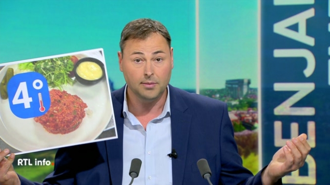Invité du RTL Info 13H, Benjamin Maréchal présente le sommaire de son émission de ce soir, Les Pieds dans le plat, à 19h50 sur RTL tvi. Le filet américain sera au menu.