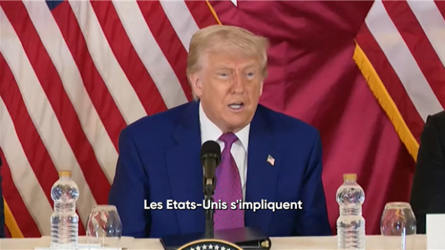 Le président Donald Trump a affirmé jeudi que les Etats-Unis voulaient prendre la bande de Gaza, ravagée par 19 mois de guerre entre Israël le mouvement islamiste palestinien Hamas, et en faire une zone de liberté.
J'ai des concepts pour Gaza qui je pense sont très bons, en faire une zone de liberté, que les Etats-Unis s'impliquent et en fasse juste une zone de liberté, a déclaré le président lors de sa visite au Qatar. Je pense que je serais fier que les Etats-Unis l'aient, la prennent, et en fassent une zone de liberté, a-t-il ajouté.