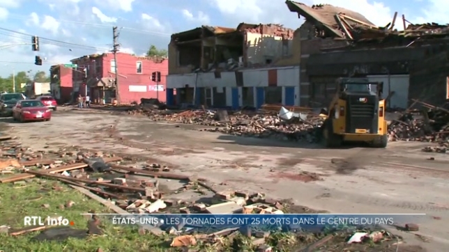 Décès de 25 personnes lors du passage de tornades dans le Kentucky et le Missouri