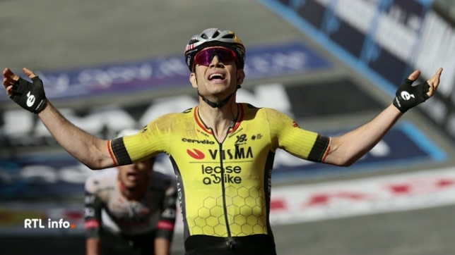 Cyclisme, tour d'Italie: la 9e étape du Giro remportée par Wout Van Aert