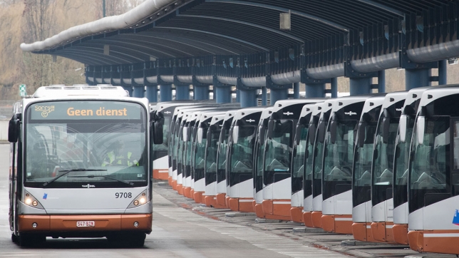 Des bus de la STIB