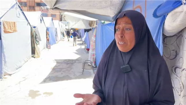 Où est la nourriture ? Nous n'avons rien vu. Nous mourons, nous avons faim, explique Abeer Hudhud, réfugiée dans un camp de la ville de Gaza. Israël a laissé passer lundi des camions transportant de la nourriture pour bébés à Gaza. Il s'agit de la première aide admise depuis que le gouvernement israélien a annoncé la levée partielle d'un blocus de deux mois.