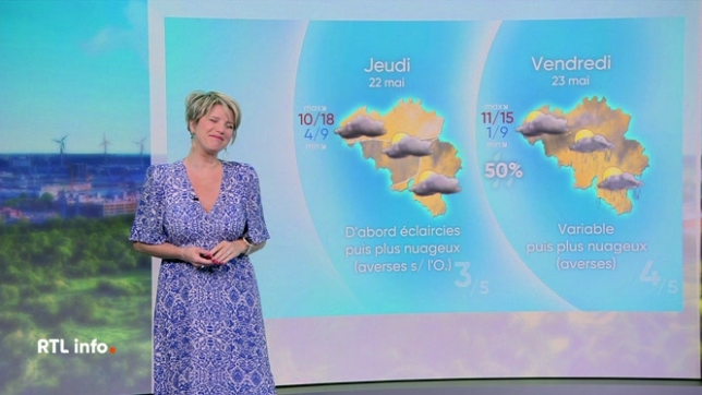 Les prévisions météo de Sabrina Jacobs