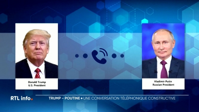 Donald Trump s'est entretenu avec Vladimir Poutine sur l'Ukraine