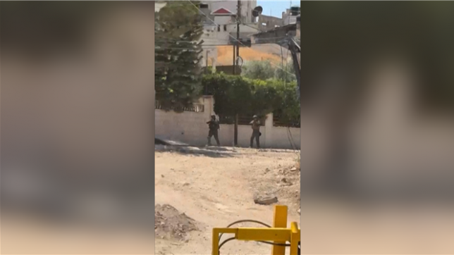 Une visite de diplomates dispersée par des tirs israéliens à Jénine.