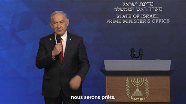 Israël est prêt à accepter un cessez-le-feu temporaire permettant de libérer des otages à Gaza, déclare le Premier ministre Benjamin Netanyahu.