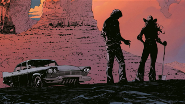 L'Or du Spectre est une BD à ne pas manquer. Un western moderne sexy et brutal au coeur du Grand Ouest Américain.