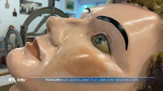 Les géants Annette et Libin s'apprêtent à renaître. Ils viennent d'être restaurés, et n'ont plus été aperçus par les Spadois depuis 2017. Trois bénévoles ont réussi à leur redonner vie.