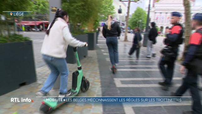 Des contrôles intensifs ont visé ces derniers jours les utilisateurs de trottinettes. L'an dernier, en Belgique, elles ont été impliquées dans 1.825 accidents avec des tués ou des blessés. Une récente étude le prouve : les Belges ne connaissent pas et donc ne respectent pas les règles en vigueur.