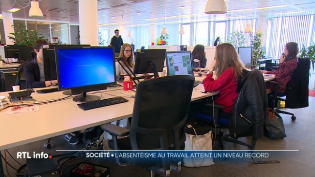 Plus d'un travailleur belge sur 2 a été absent au moins une fois pour cause de maladie l'an dernier. 1 sur 6 s'est même fait porter pâle au moins 3 fois. C'est ce que révèle une nouvelle étude qui confirme que l'absentéisme au travail est en nette augmentation, chez nous.