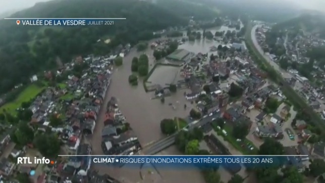 Une étude de l'Université de Liège montre que les pluies, extrêmes que nous avons connues lors des inondations il y a 4 ans, vont devenir plus fréquentes et plus intenses dans les prochaines années.