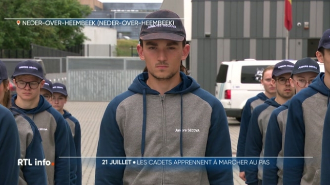 Les cadets de la police sont en répétition ce samedi pour préparer ce moment qu'ils attendent avec beaucoup d'impatience.