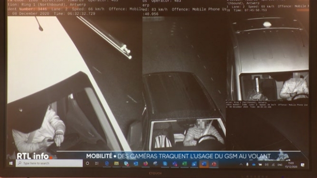 Les Pays-Bas détectent l'usage du GSM au volant grâce à un nouveau type de caméra