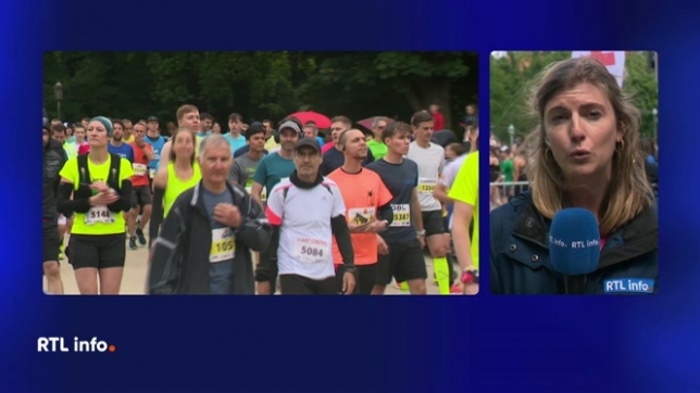 Le départ de la course a été donné ce matin à 9h30 au parc du Cinquantenaire. C'est là aussi que les participants se retrouvaient après la course et que se trouve Laura Van Lerberghe pour faire le point sur l'organisation.