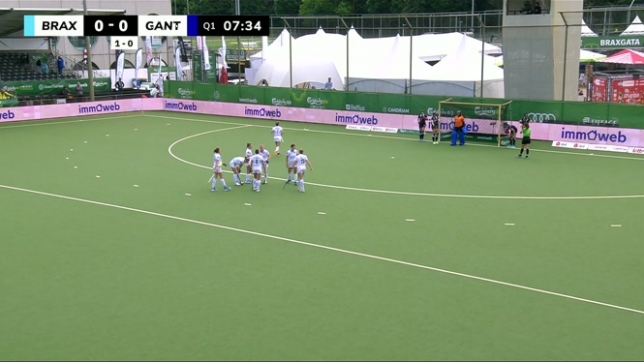 Grâce à un unique but sur les deux rencontres, les dames du Braxgata sont championnes de Belgique de Hockey