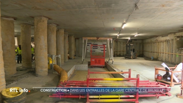 La journée chantiers ouverts propose, entre autres, de découvrir 125 chantiers remarquables. Comme celui de la station de métro de la gare centrale à Bruxelles. Une station en pleine rénovation pour doubler sa superficie. Visite guidée.
