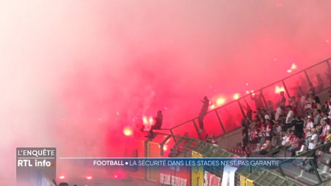 Nos stades de football sont-ils encore sûrs ? La question se pose depuis les incidents survenus lors de la finale de la Coupe de Belgique entre Bruges et Anderlecht le 4 mai dernier. Le ministre de l'Intérieur veut durcir la loi football, avec quelles conséquences ? L'enquête de la rédaction.