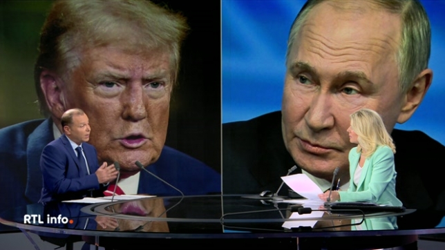 Invité du RTL info 19H, Sébastien Rosenfeld revient sur les déclarations de Donald Trump au sujet de Vladimir Poutine, ce dernier qualifié de complètement fou par le président américain.