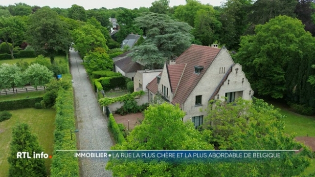 Une étude d'Immoweb dresse la carte des rues les plus chères et les plus abordables du pays. Le haut du classement est occupé par Bruxelles, notamment l'avenue des Chalets à Uccle. À l'opposé, des rues comme Maréchal Foch à Charleroi restent très accessibles.