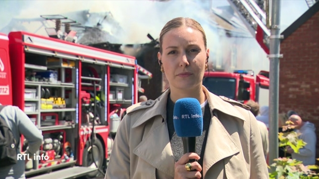 Un incendie s'est déclaré dans une chapelle désaffectée ce mercredi matin. Selon nos informations, il s'agirait d'un acte volontaire commis par un jeune homme qui n'accepte pas son divorce. Le point en direct avec Lisa Saint-Ghislain.