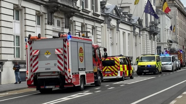 Une lettre contenant de la poudre suspecte est arrivée au 16, rue de la Loi, à Bruxelles.