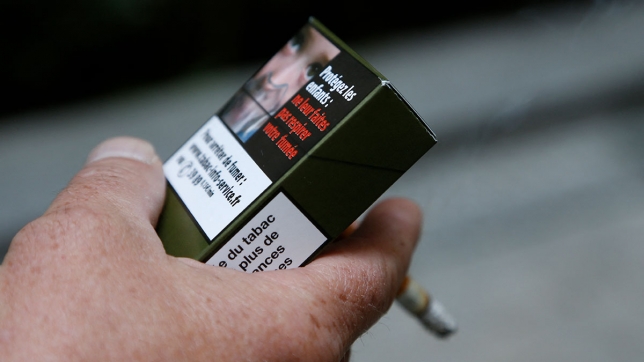 Un paquet de cigarettes