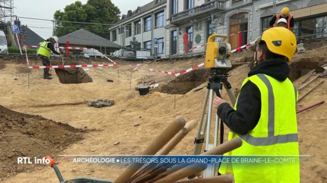 Parrallèlement au chantier de rénovation de la grand-place, des fouilles archéologiques sont menées depuis plusieurs semaines dans ce qui deviendra le futur bassin d'orage de la grand-place. Des fouilles qui permettent de mieux connaître le passé de la ville.