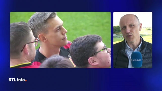 Les diables Rouges se sont retrouvés ce lundi pour préparer leurs 2 rencontres qualificatives pour la coupe du monde 2026. Le premier entraînement était ouvert au public. Les supporters étaient bien entendu ravis de retrouver l'équipe nationale, désormais coachée par Rudi Garcia.