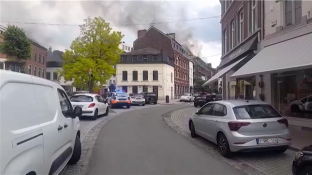 Un incendie s’est déclaré dans un immeuble du quartier du « Vieux Spa ».