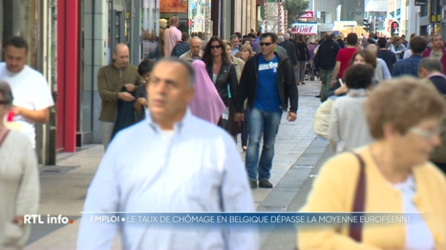 Le chômage augmente en Belgique et, pour la première fois depuis 2007, le taux de personnes sans emploi chez nous est plus important que la moyenne européenne. Chez nous, 6,4% des personnes de 15 à 74 ans sont à la recherche d'un emploi. La moyenne de la zone euro est de 6,2%.
