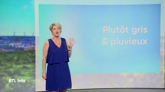 En plateau, Sabrina Jacobs donne ses prévisions météo pour les prochaines heures et les prochains jours.